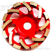 Diamond L-Row cup grinding wheels